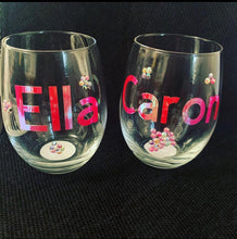 Load image into Gallery viewer, Personalize Stemless Wine Glass