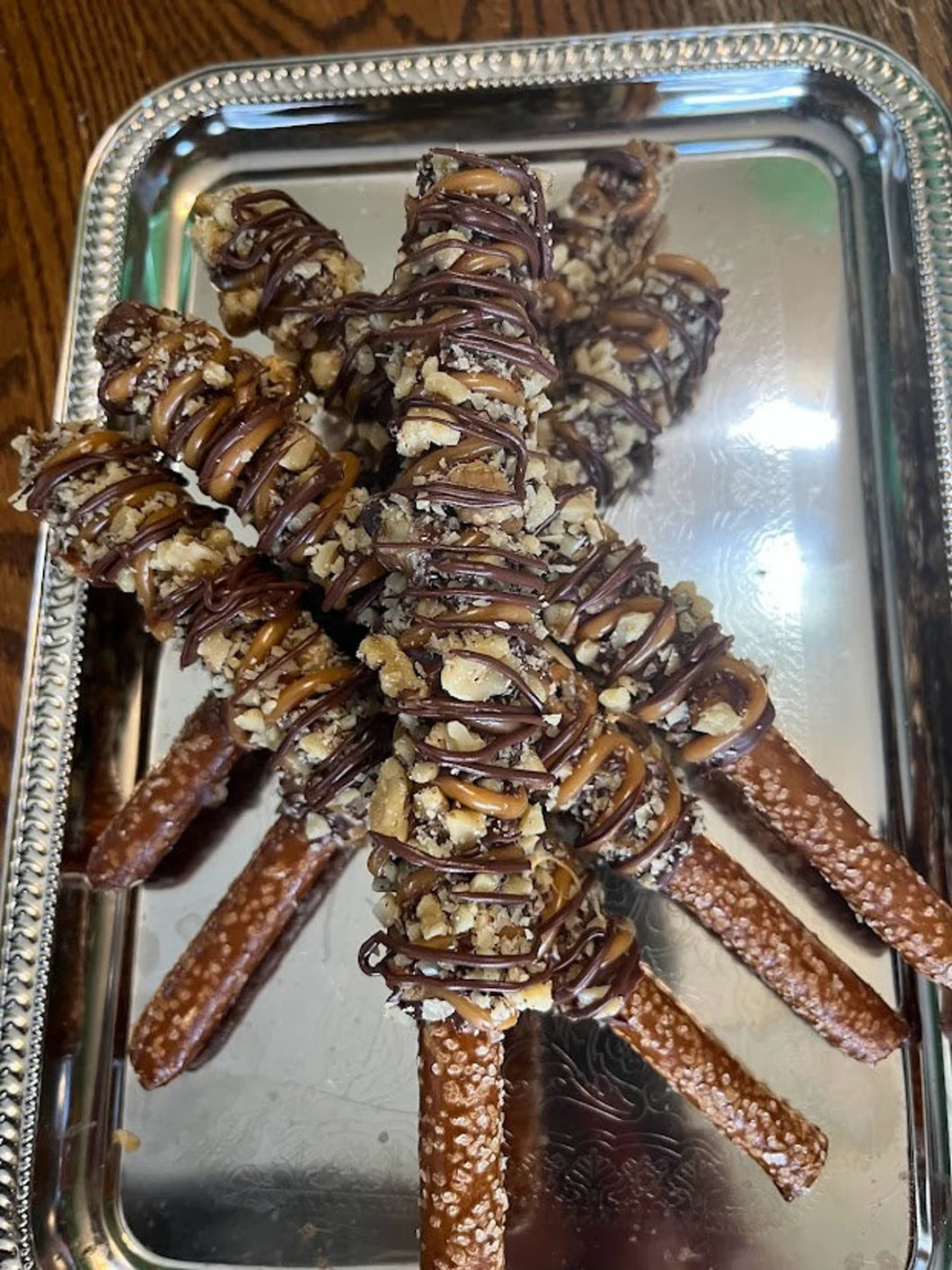 Turtle Pretzel Rods